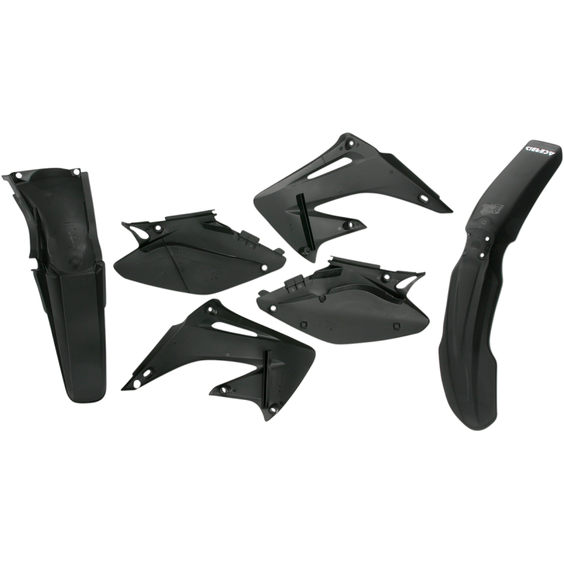 Acerbis Replacement Plastic Standard Kit - Black
