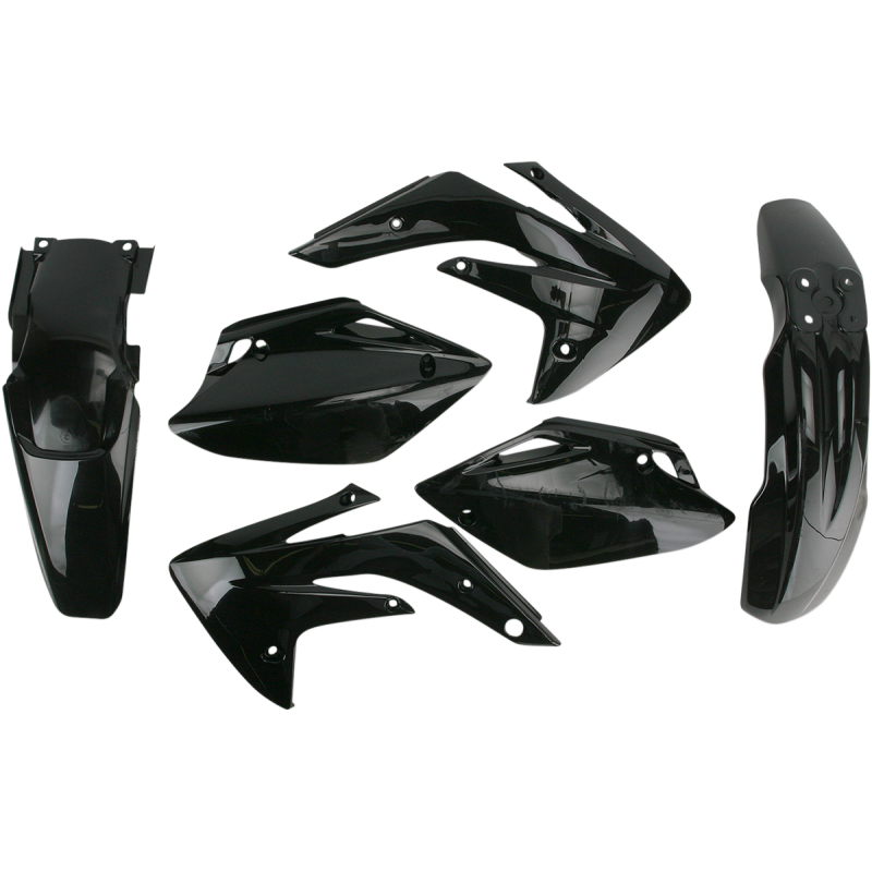 Acerbis Replacement Plastic Standard Kit - Black