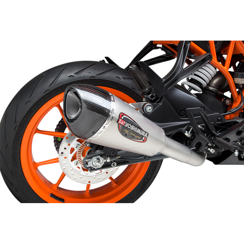 Yoshimura Alpha T (Works Finish) Slip-On for KTM RC 390/Duke 390 17-20