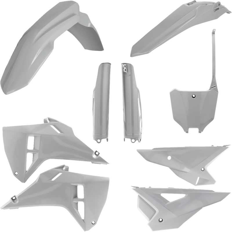 Acerbis Replacement Plastic Full Kit - Gray