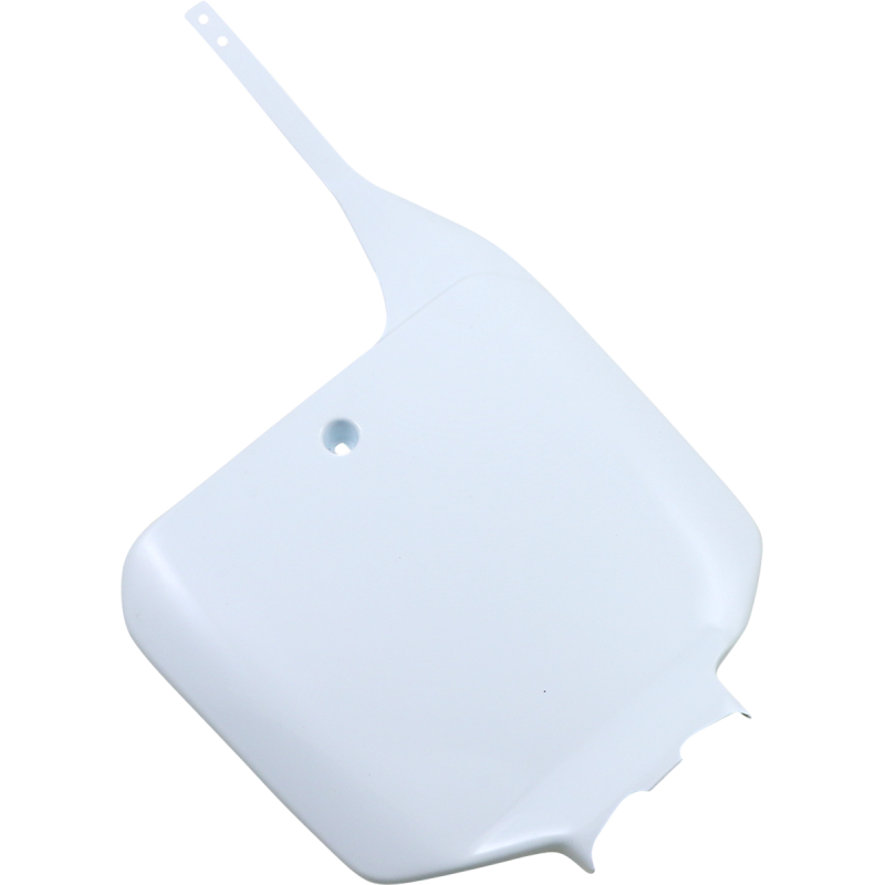 White Front Number Plate