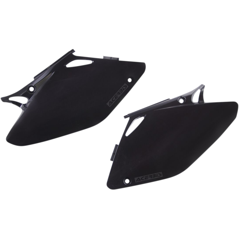 Black Side Panel/Rear Number Plate