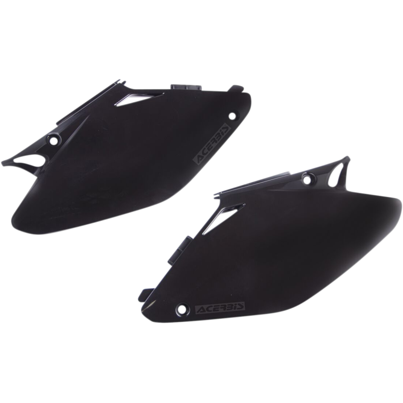 Black Side Panel/Rear Number Plate