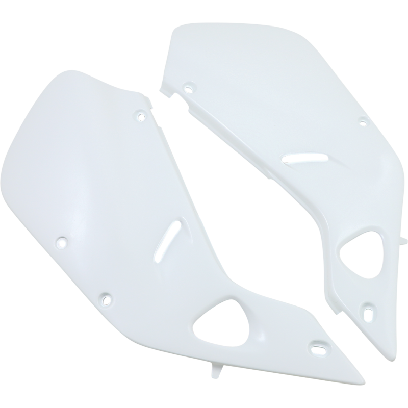 White Side Panel/Rear Number Plate