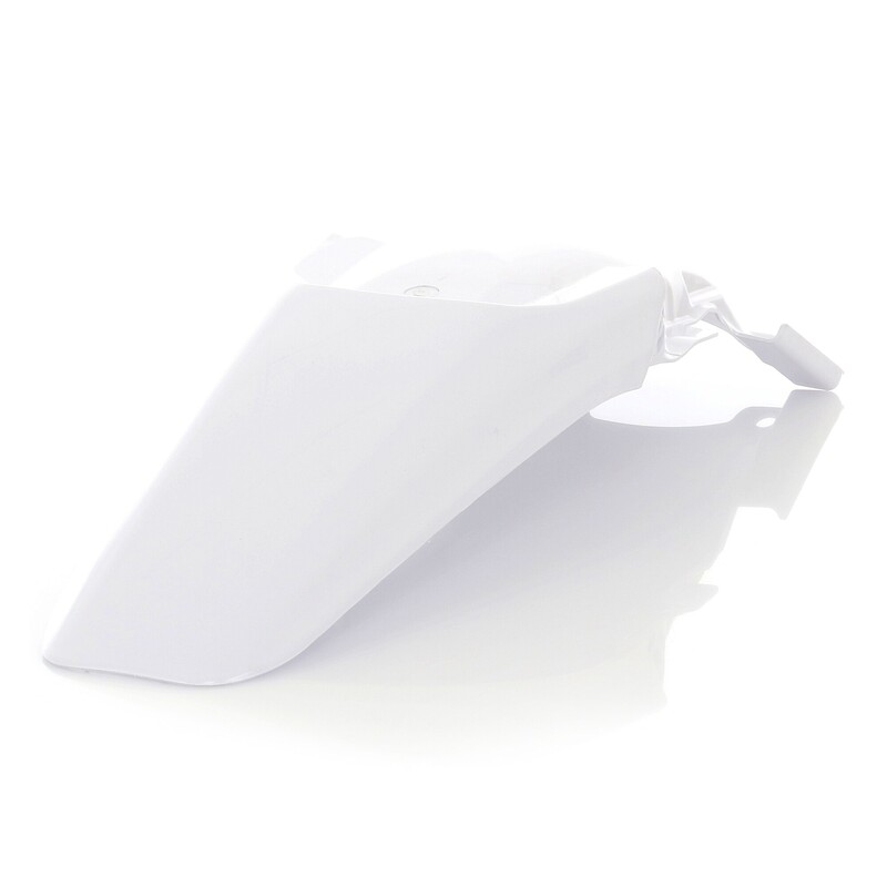 White Rear Fender