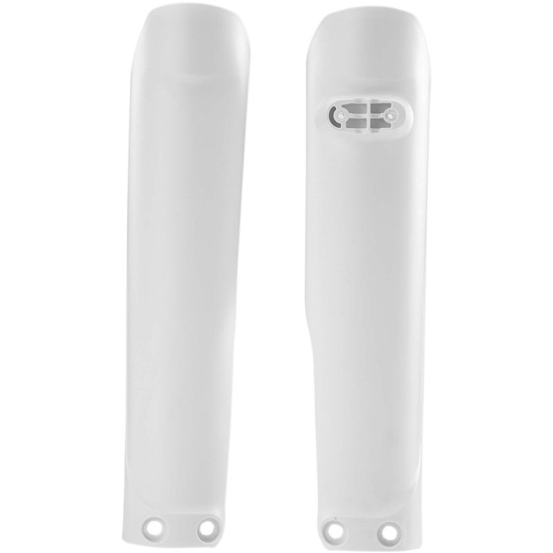 White 20 Lower Fork Cover Set / Shoe Protector