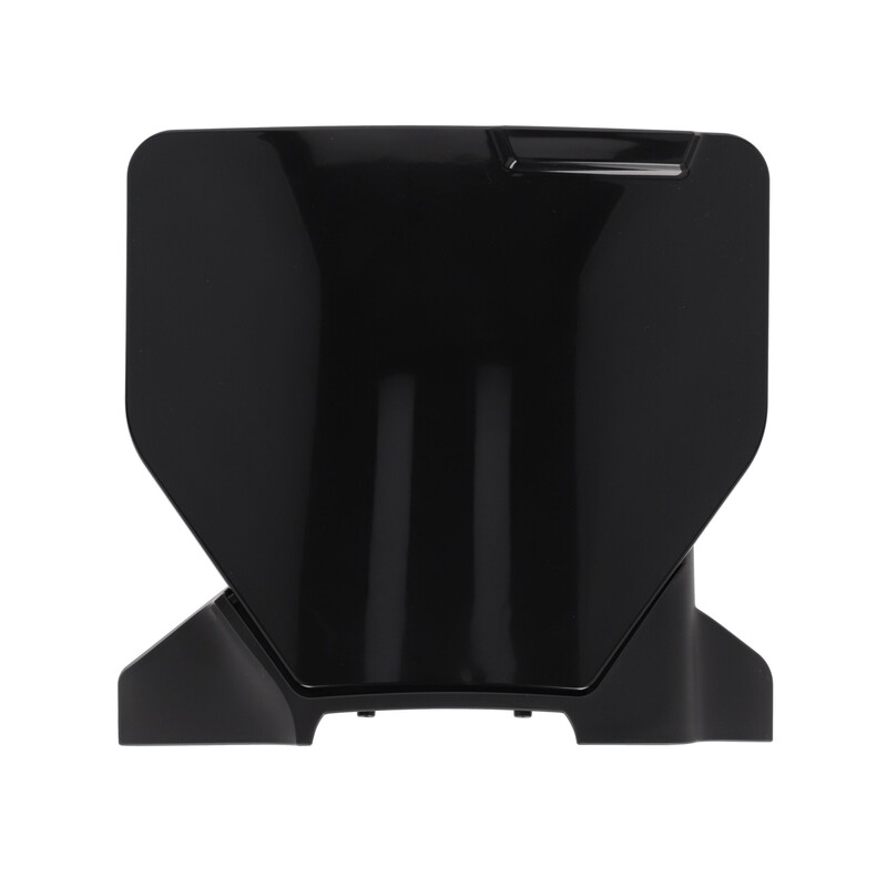 Black Front Number Plate