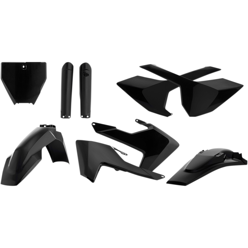 Acerbis Full Plastic Kit - Black