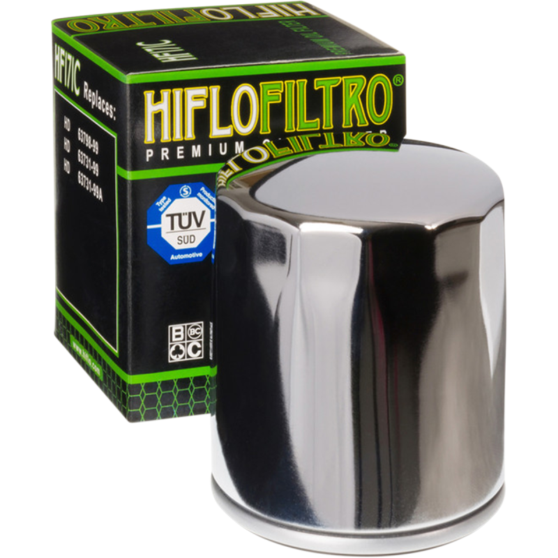 Oil Filter, Chrome