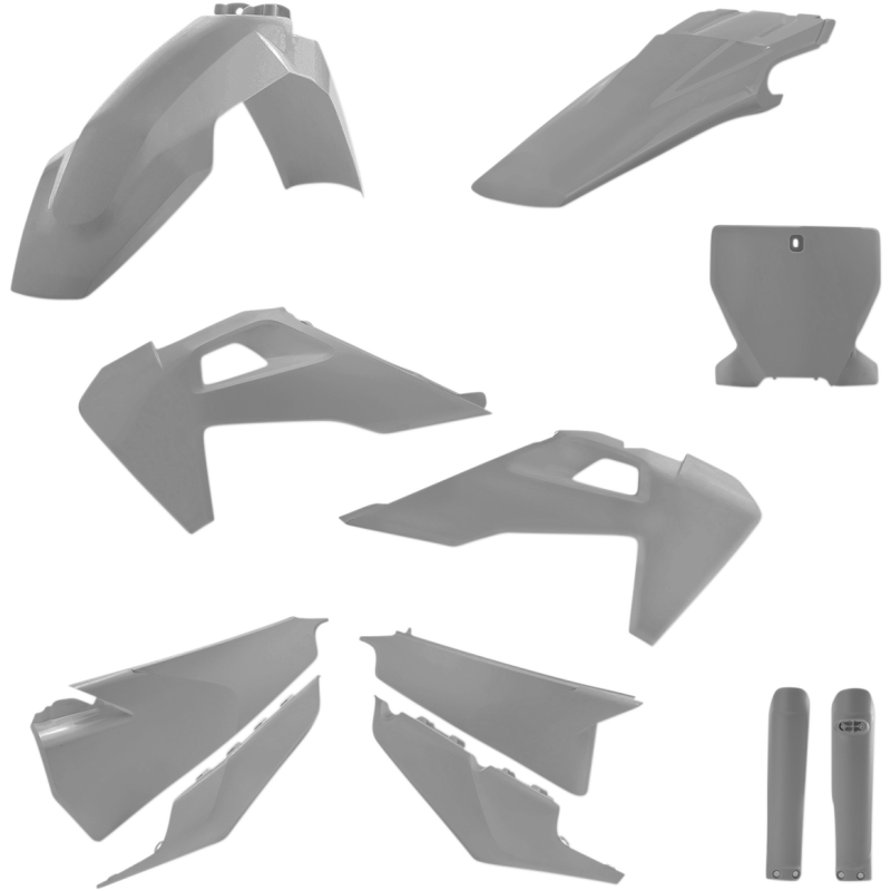 Acerbis Full Plastic Kit - Gray