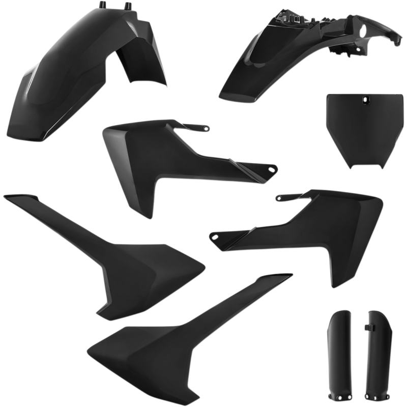 Acerbis Full Plastic Kit - Black