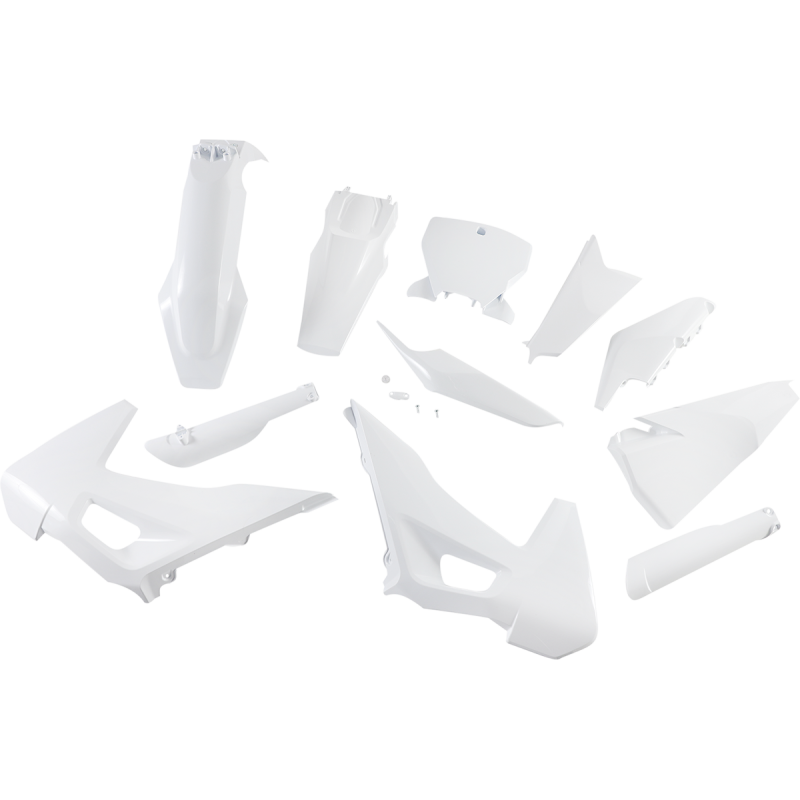 Acerbis Full Plastic Kit - White 20