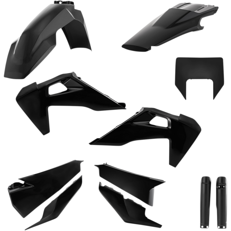 Acerbis Full Plastic Kit - Black
