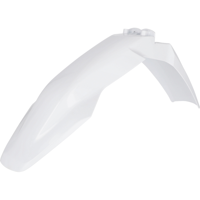 White Front Fender