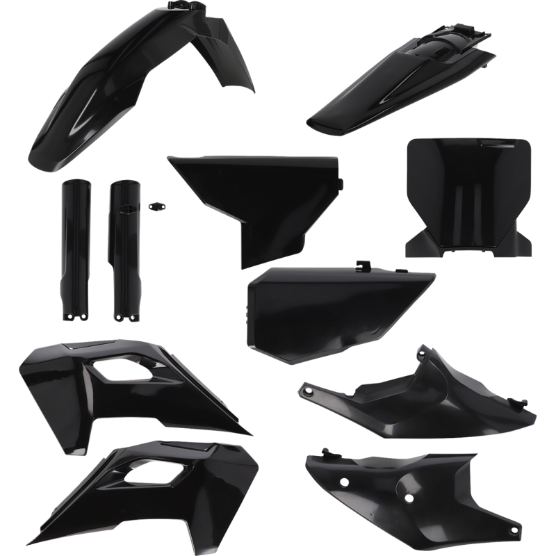Acerbis Full Plastic Kit - Black