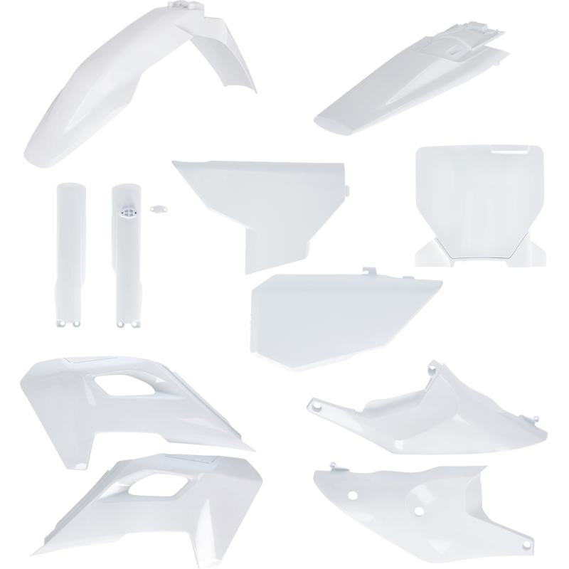 Acerbis Full Plastic Kit - White