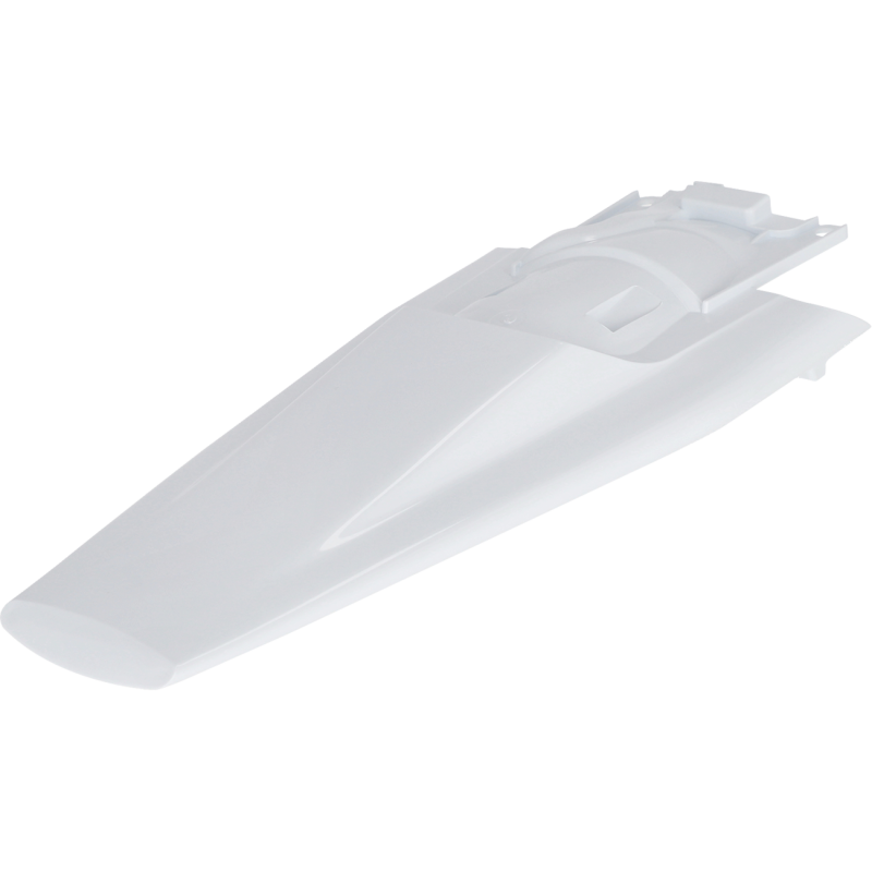White Rear Fender