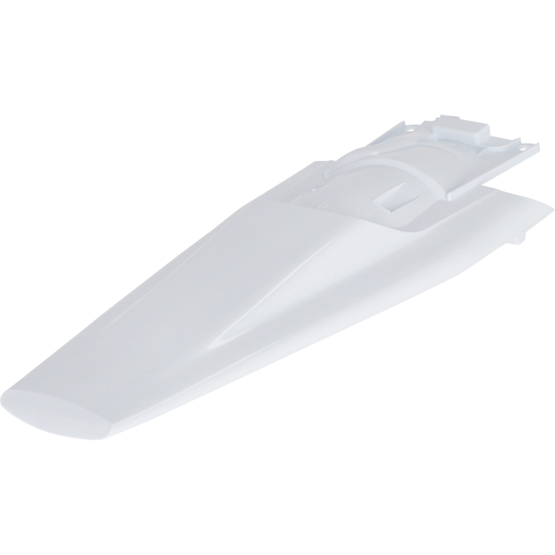 White Rear Fender