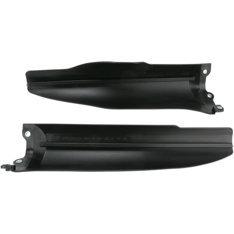 Acerbis Lower Fork Cover Sets/Shoe Protectors for Inverted Forks - Black