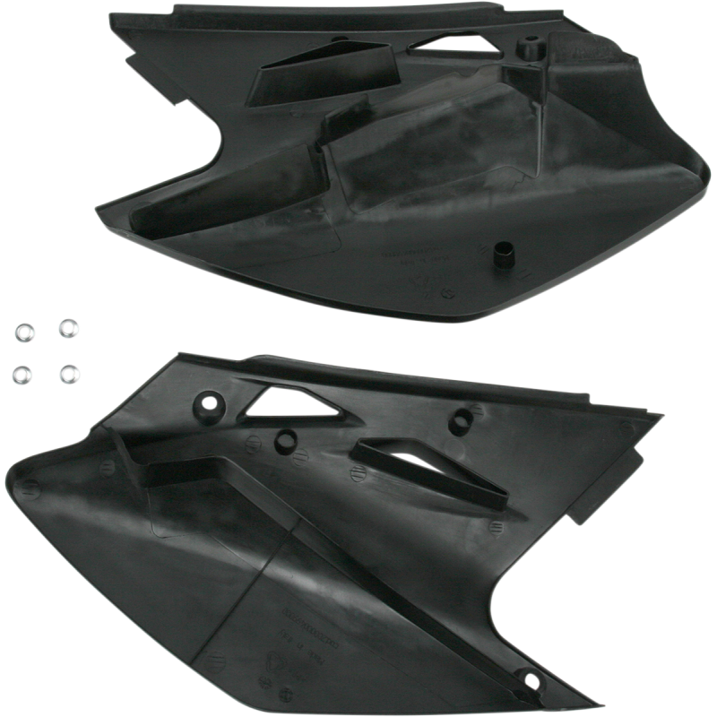 Acerbis Side Panels/Rear Number Plates - Black