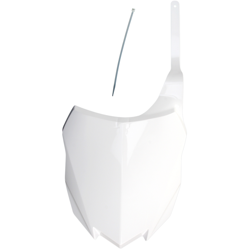 Acerbis Front Number Plates - White