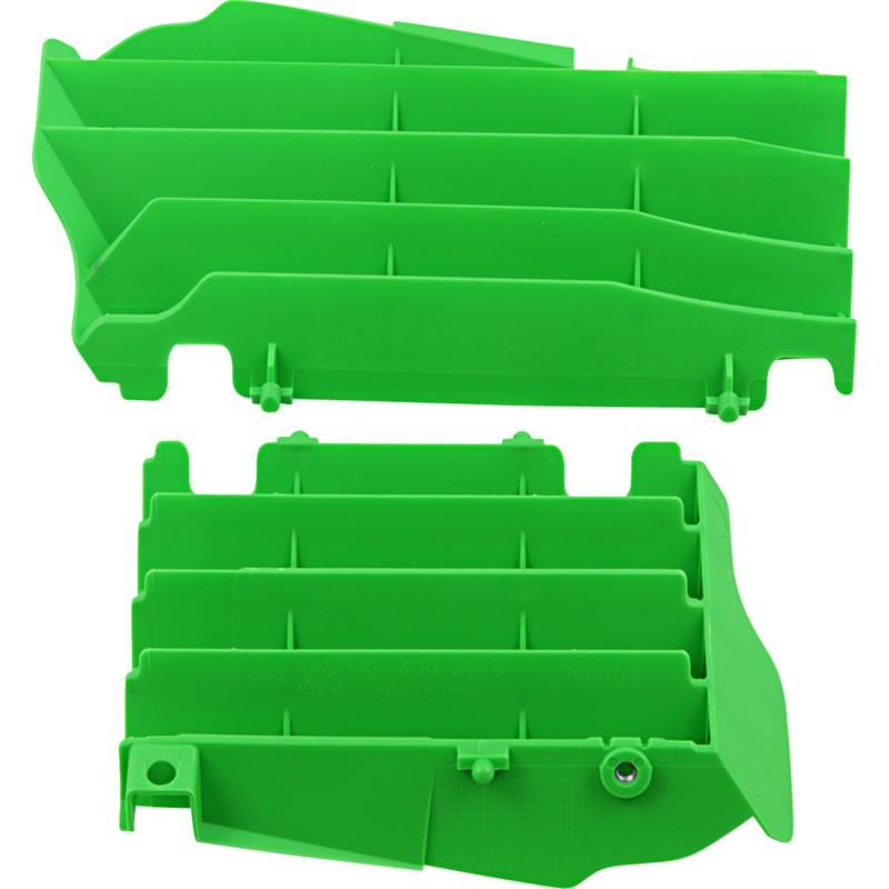 Acerbis Radiator Shrouds/Louvers - Green (louvers)