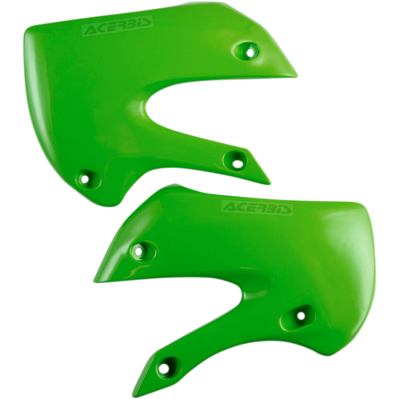 Acerbis Radiator Shrouds/Louvers - Green