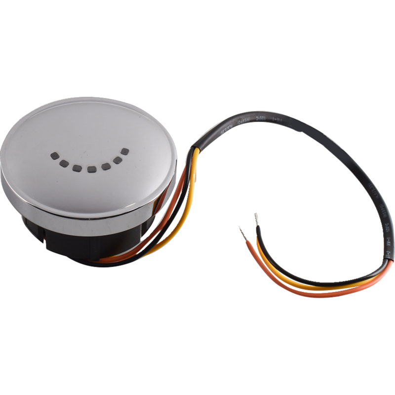 LED Fuel Gauge Chrome