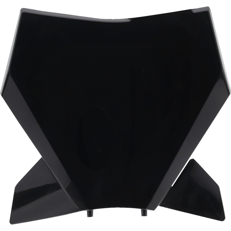 Acerbis Front Number Plate - Black