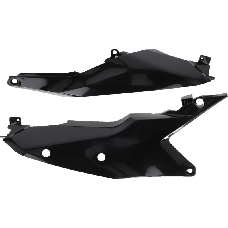 Acerbis Side Panels/Rear Number Plate - Black
