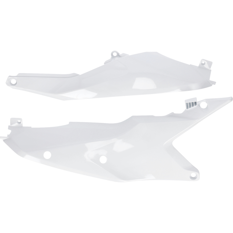 Acerbis Side Panels/Rear Number Plate - White
