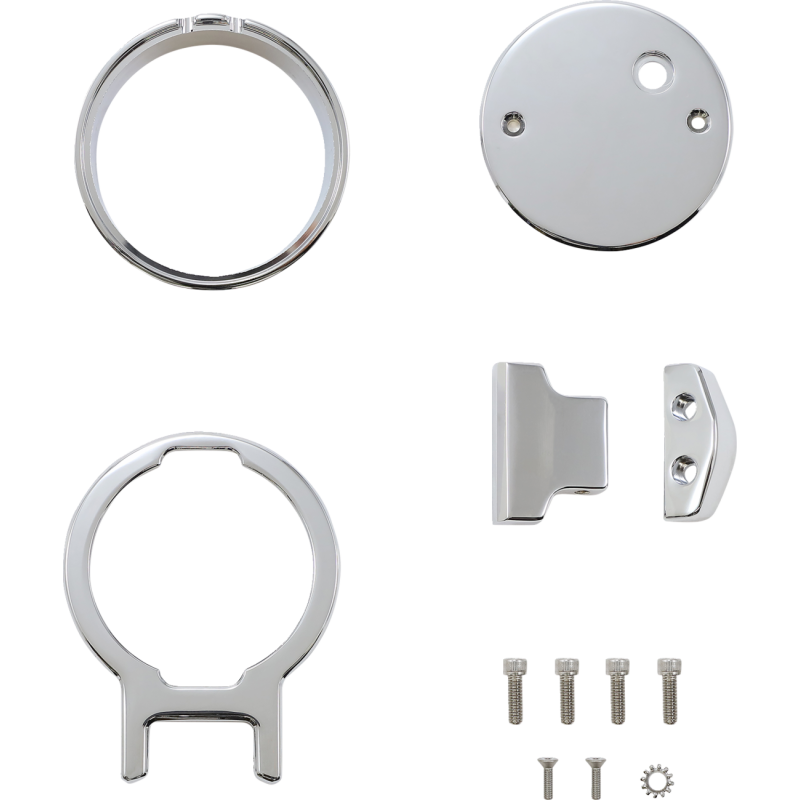 Single Gauge Mount Chrome