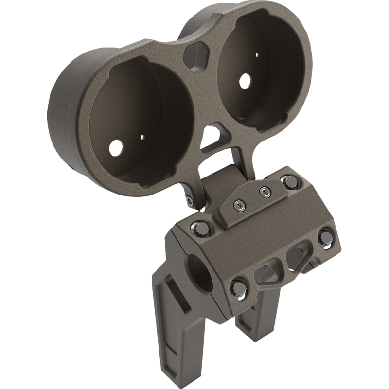 Dual Gauge Mount Bronze