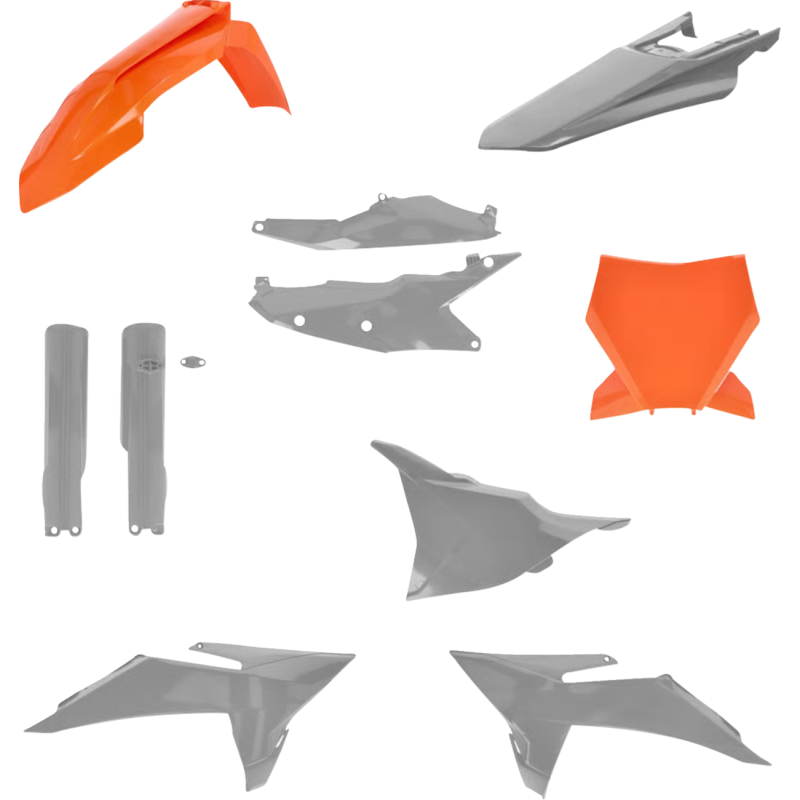 Full Kit - Orange/gray