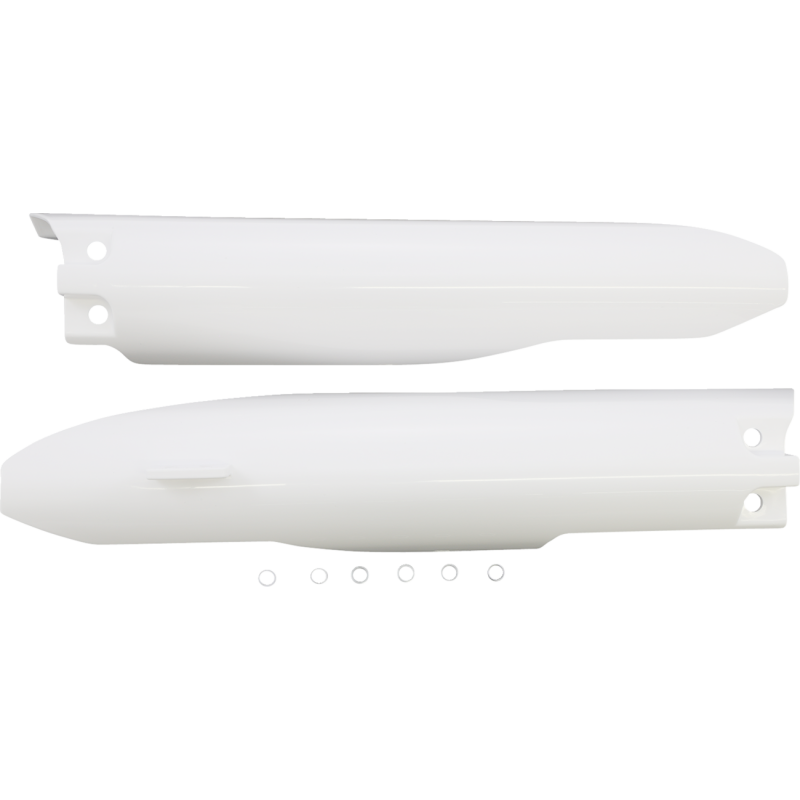 Acerbis Replacement Lower Fork Cover Sets/Shoe Protectors - White