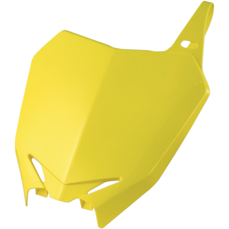 Acerbis Replacement Front Number Plate - RM yellow 02