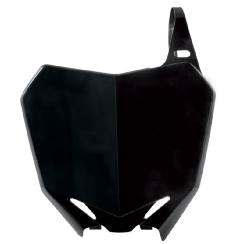 Acerbis Replacement Front Number Plate - Black