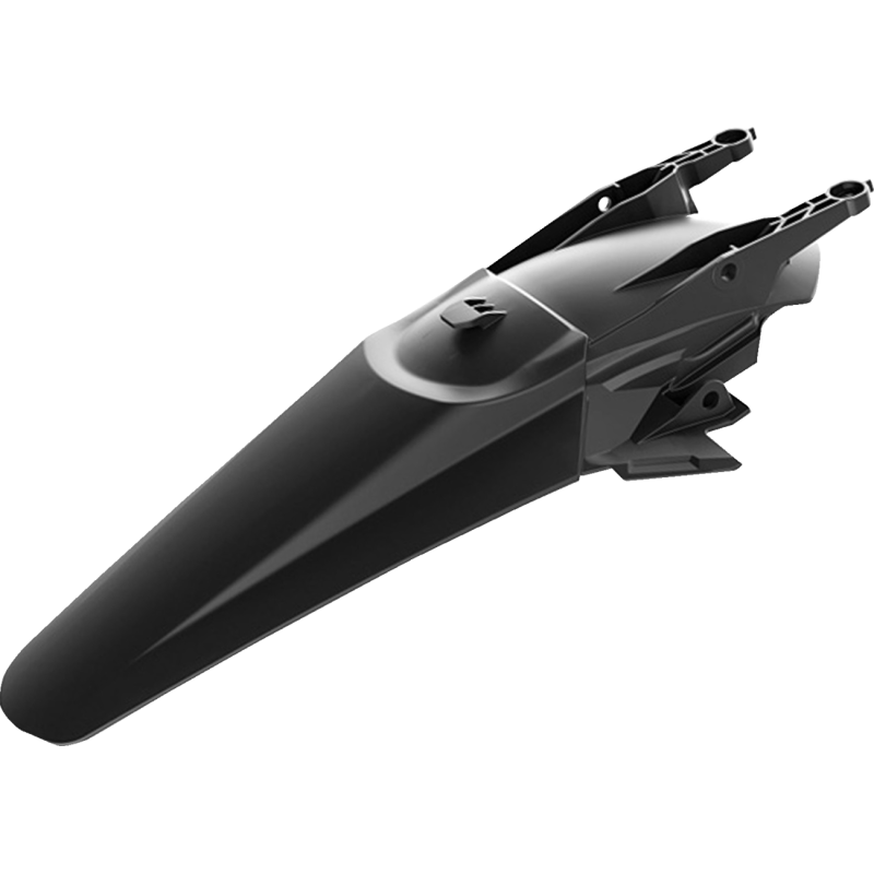 Black Rear Fender