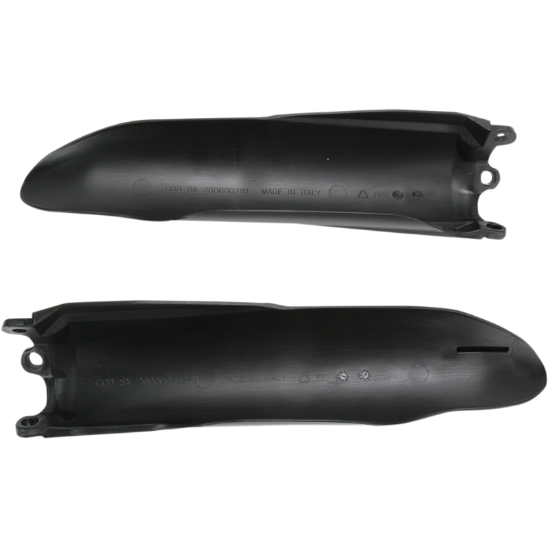 Acerbis Lower Fork Cover Sets - Black