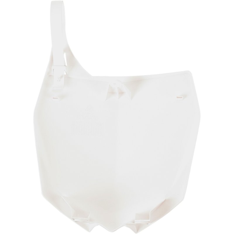 Acerbis Front Number Plate - White