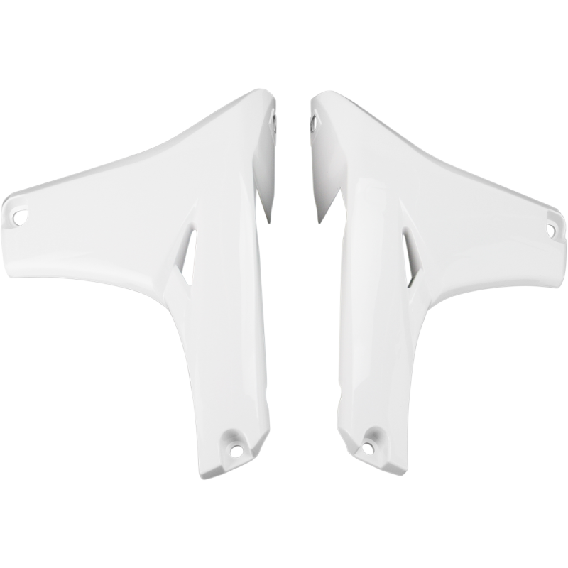 Acerbis Lower Radiator Shrouds - White