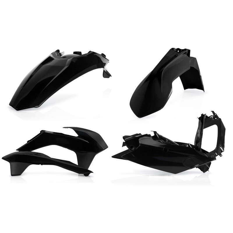 Acerbis Standard Kit - KTM 350 EXC-F, 500 EXC 14-16 - Black