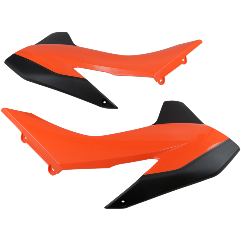 Radiator Shroud/Louver - Orange/black 16