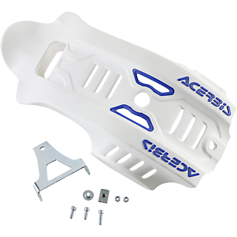 Acerbis Skid Plate - HUSQVARNA FE 501 20-21 - White/blue