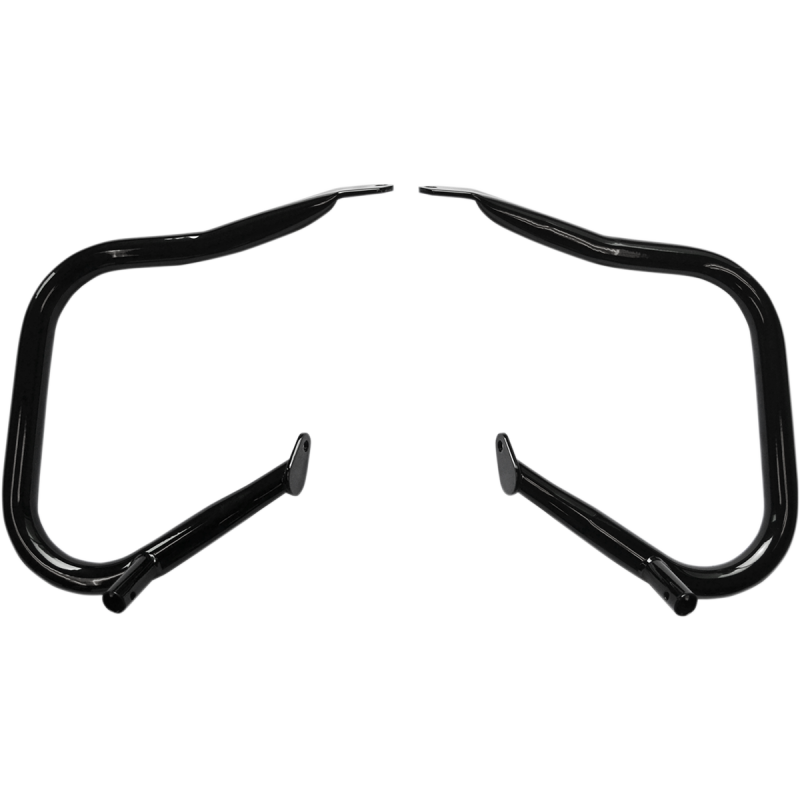 Black Rear Saddlebag Bars for Touring