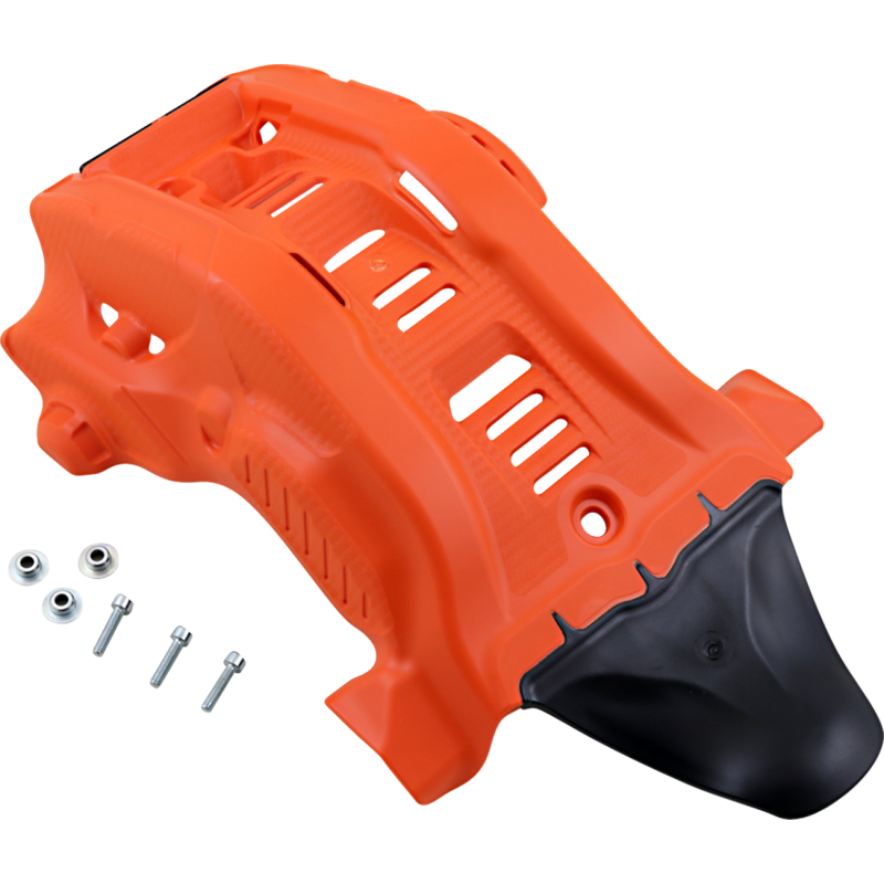 Acerbis Skid Plate - KTM 250/350 XC-F 19-22 - Orange 16/black