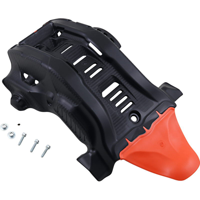 Acerbis Skid Plate - KTM 250/350 XC-F 19-22 - Black/orange 16