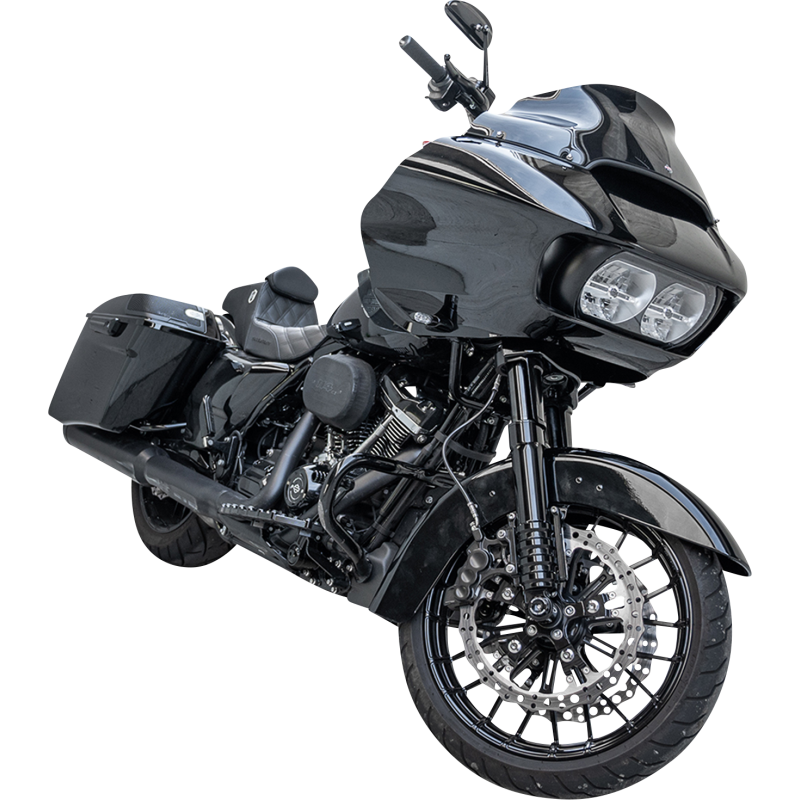 Black DLC Fork Tubes 22 7/8" (Stock Length)