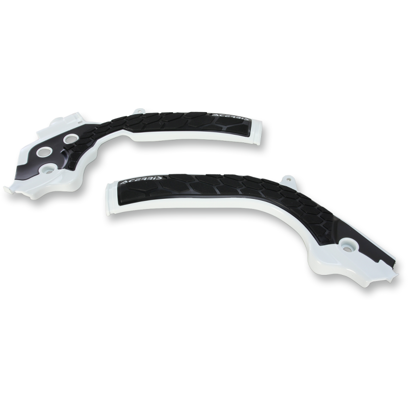 Acerbis X-Grip Frame Guard - KTM 125/150 SX 16-18, 250-450 SX-F/XC-F 16-18, 250 SX/XC/XC-W 17-18, EXC-F/XC-W 17-19 - White/black