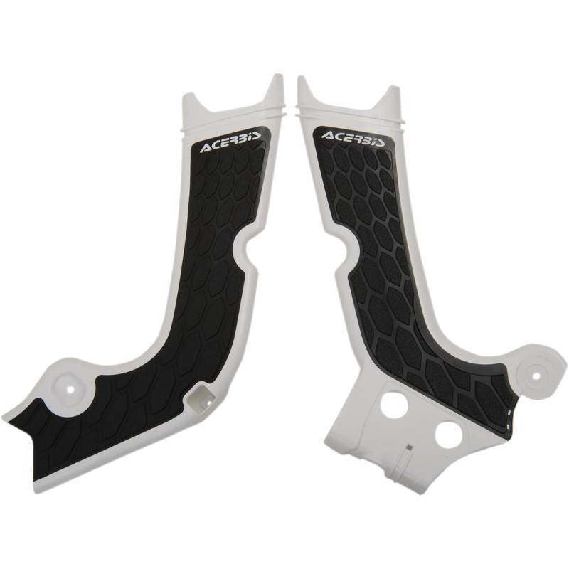 Acerbis X-Grip Frame Guard - HONDA CRF250R 18-19 - White/black